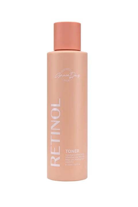 Grace Day تونر مراقبتی ضد لک و چینوچروک حاوی Retinol