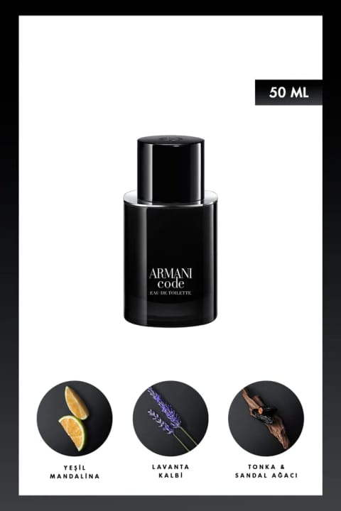 Giorgio Armani Code ادت ۵۰ میلی‌لیتر ادو تویلت مردانه