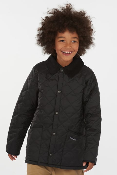 کاپشن کاپیتونه پسرانه Barbour Liddesdale مدل Bk92 رنگ مشکی