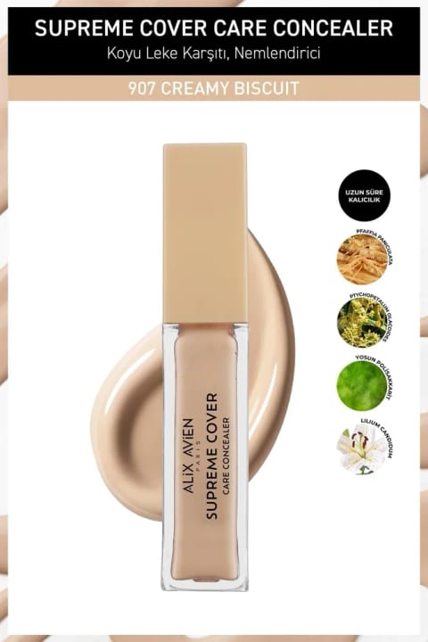 کانسیلر Supreme Alix Avien — 907 Creamy Biscuit