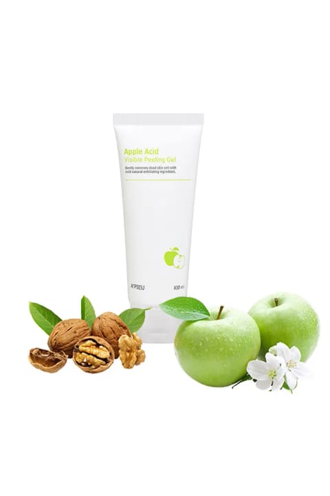 ژل لایهبردار Missha با اسید سیب و عصارههای میوه A'PIEU Apple Acid Visibl...