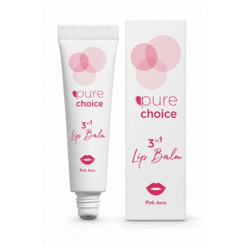 بالم لب براق Pure Choice Pink Aura ۱۰ میلی‌لیتر