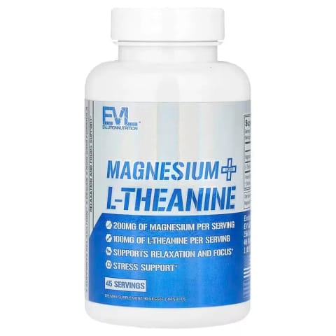 مکمل منیزیم + ال-تینین Evlution Nutrition