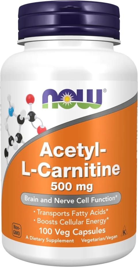 NOW Foods Acetyl-L Carnitine 500 mg