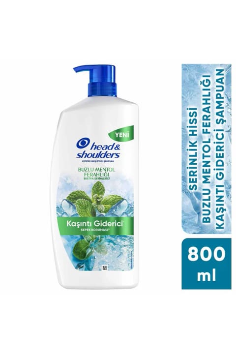 Head & Shoulders شامپو طراوت یخبندان منتول 800 میلی‌لیتر