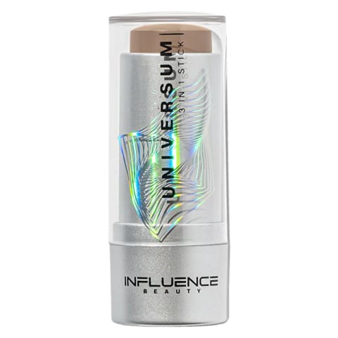 Influence Beauty 3in1 Stick Universum 02 Peach Glow - استیک چندکاره برای چشم، لب و گونه