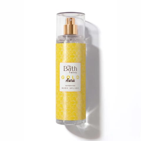 THE BATH FACTORY Gold Aura اسپری بدن 200 میلیلیتر
