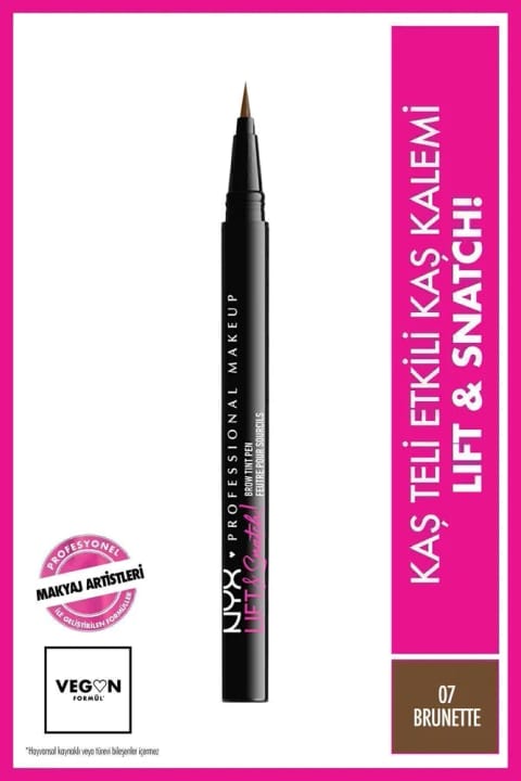 NYX Professional Makeup Lift & Snatch! قلم ابرو برونت - مداد ابرو