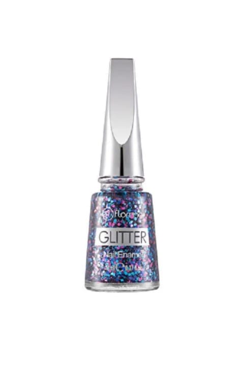 لاک ناخن براق و اکلیلی فلورمار | ۱۱ میلیلیتر Gl09 Multicolor Shine