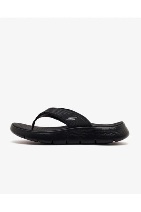 SKECHERS GO WALK FLEX SANDAL مردانه صندلی انگشتی مشکی 229214 BBK