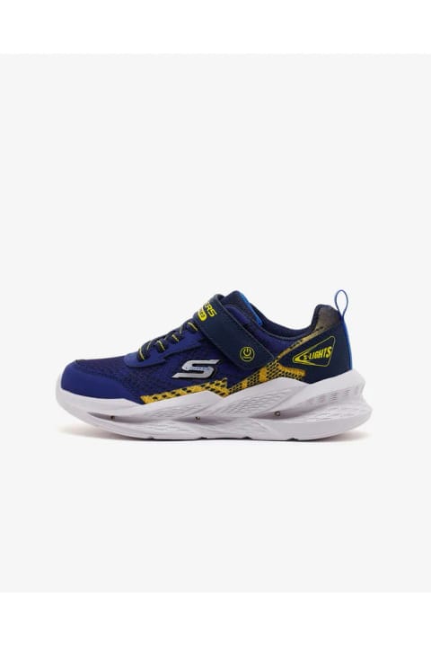 SKECHERS METEOR-LIGHTS 2.0 پسرانه بزرگ لاکی/زرد کفش اسپرت چراغ‌دار