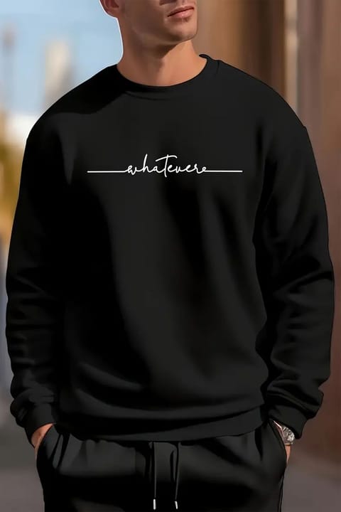 سویشرت اورسایز uyguntarz طرح Whatever