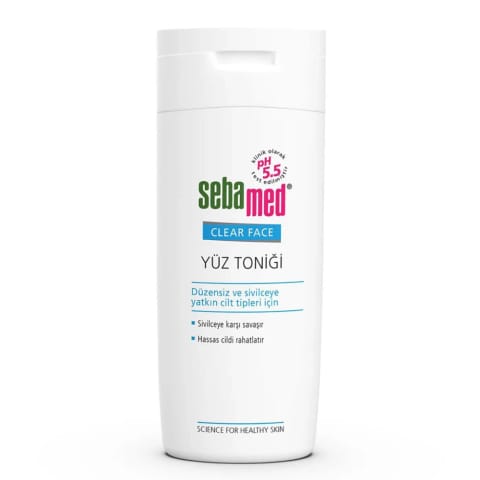 تونر صورت پاککننده Sebamed کلیرفیس ۲۰۰ میلیلیتر