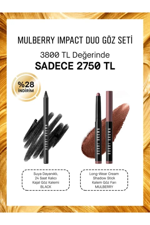 BOBBI BROWN Mulberry Impact Duo ست چشم