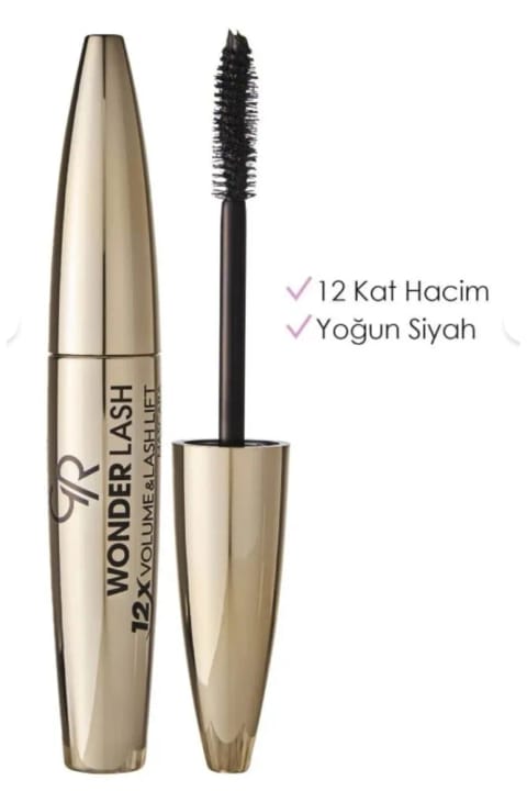 Golden Rose Wonder Lash Mascara با باند امنیتی (بدون بسته‌بندی)