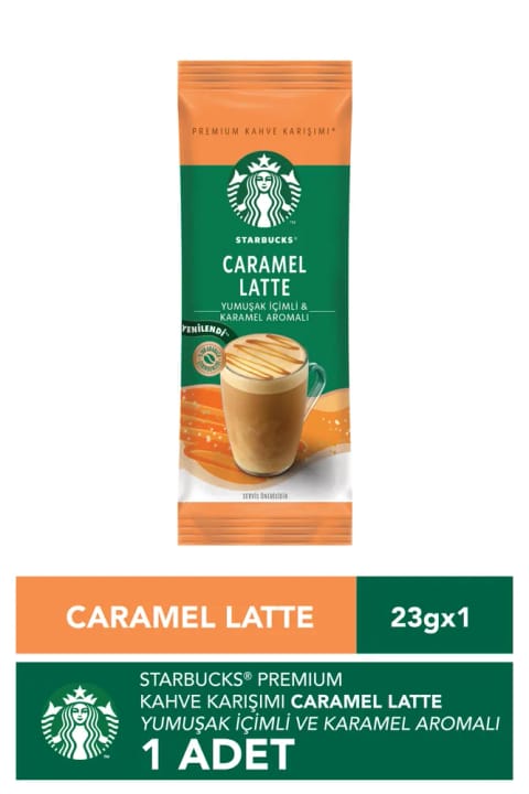Starbucks Caramel Latte Premium Coffee Blend 23g