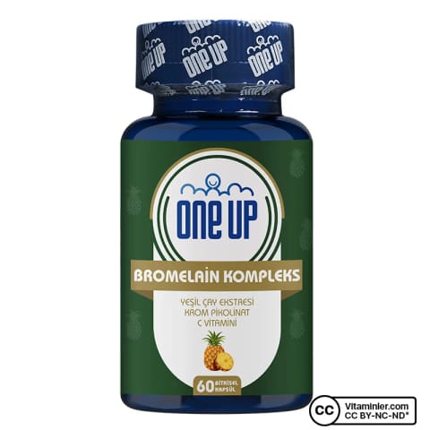 مکمل بروملین کمپلکس One Up 60 کپسول