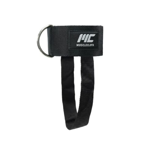 MuscleCloth دستبند مچ پا پددار با ساپورت کف پا بسته تکی مشکی