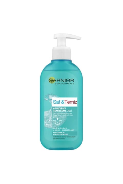 ژل پاکسازی آرندیریجی Garnier Saf & Temiz 200 میلیلیتر