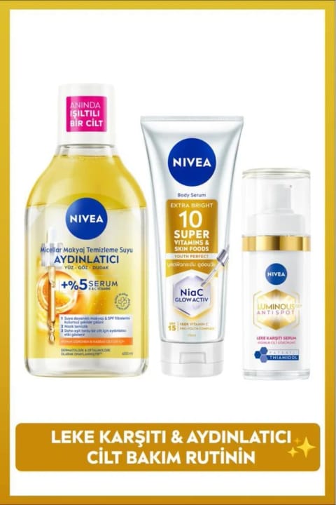 NIVEA ست مراقبت از پوست ضد لک و روشنکننده Luminous630