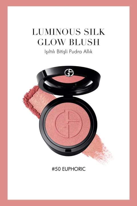Giorgio Armani Luminous Silk Glow Blush پودر رژگونه درخشان 50 Eupho...