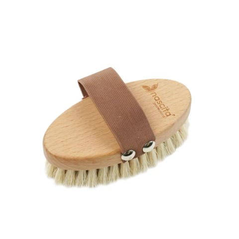 برس ماساژ موی اسب طبیعی Nascita (۱۲×۶ سانتی‌متر) NASBATHK0014T