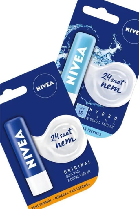 NIVEA ست مراقبت از لب با محافظت آفتاب و آبرسانی ۲۴ ساعته