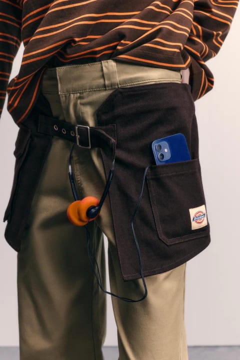 تیشرت آستینبلند راهراه Dickies