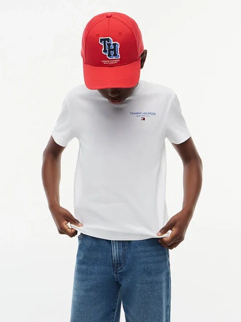 تی‌شرت Essential Logo پسرانه Tommy