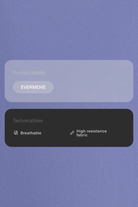 Evermove سرهمی کوتاه یقه مربعی