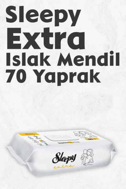 Sleepy Extra دستمال مرطوب ۷۰ عددی