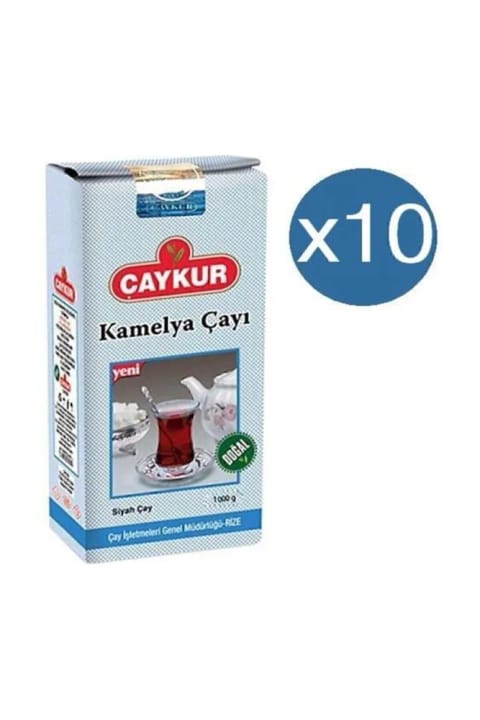Çaykur Kamelya چای سیاه فلهای ۱۰ × ۱ کیلوگرم