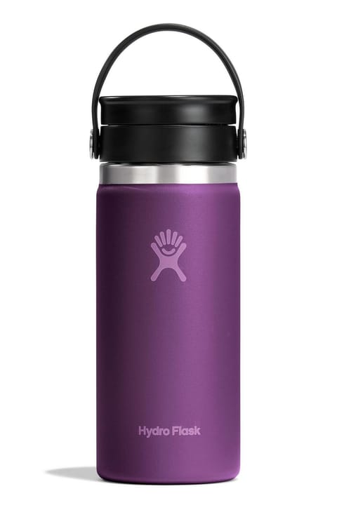 فلاسک Hydro Flask مدل Geniş Flex Sip با درب نیای 473 ml (16 Oz) - Beachplum Mor