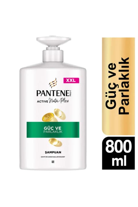 Pantene شامپو قدرت و درخشندگی 800 میلیلیتر