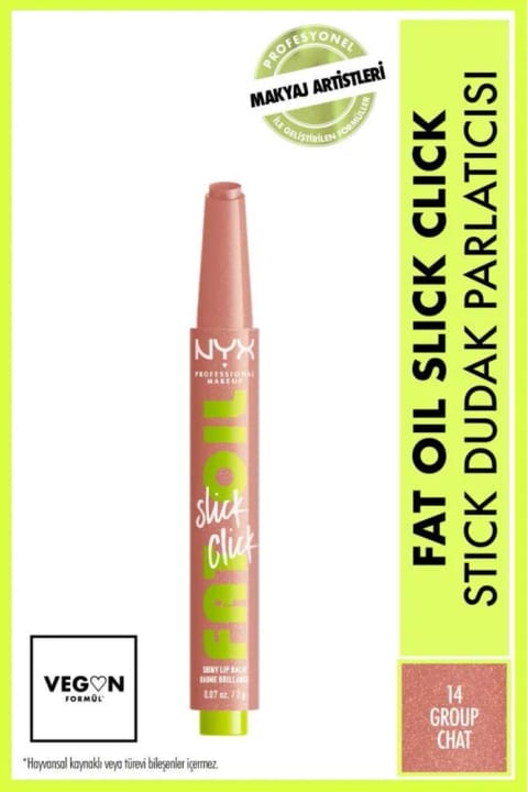NYX Professional Makeup Fat Oil Slick Click براقکننده بالم لب - 14 Group ...