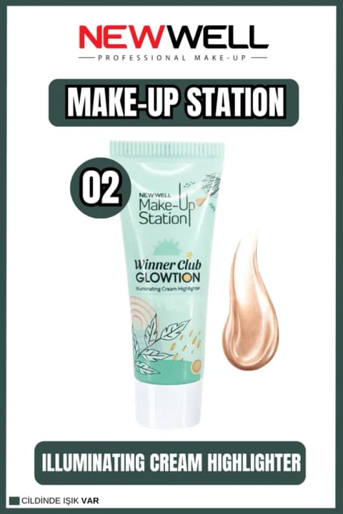 نیو ول گلوشن بیس آرایشی رنگ شماره 2 ۲۰ میلیلیتری