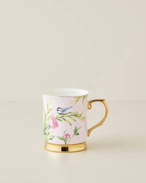ماگ Vanilla New Bone China 400 ml صورتی روشن
