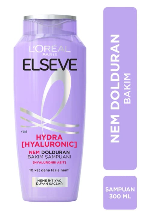 ELSEVE Hydra [Hyaluronic] شامپو مراقبتی آبرسان 300ml