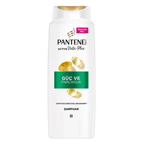شامپو قدرت و درخشندگی Pantene 625 میلی‌لیتر