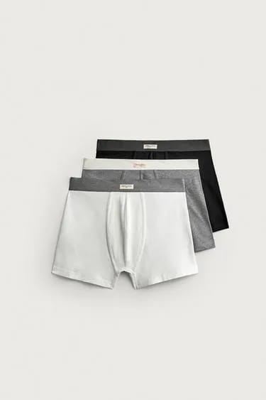 Zara 3-PACK SOFT BOXERS