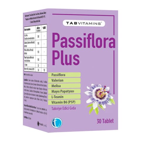 TabVitamins Passiflora Plus 30 عدد قرص