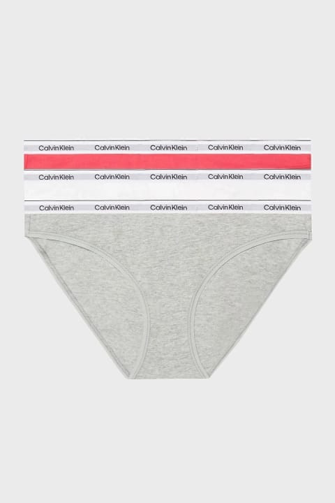 پوشک شورتی Calvin Klein بسته ۳ عددی کشی پنبهای کد 000QD5207ENP4
