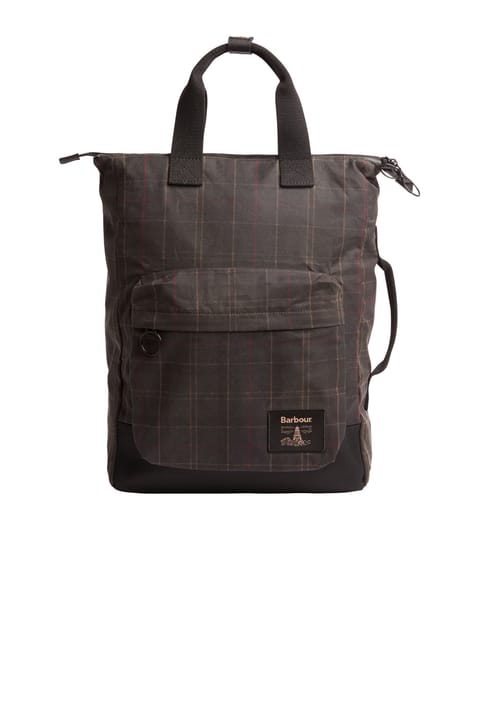 کولهپشتی Barbour Field Tartan Yağlı OL91 Dark Classic Tartan