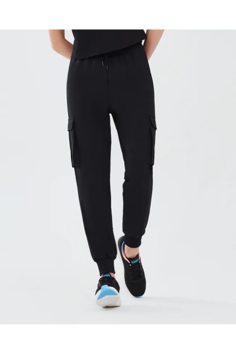 SKECHERS میکرو کالکشن زنانه شلوار جاگر بافته مشکی
