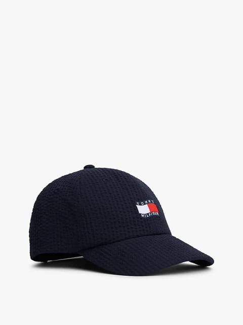 Tommy Hilfiger بچگانه یونیسکس کلاه شیاردار طرح موجدار