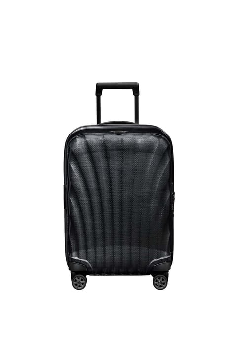 چرخدار Samsonite C-Lite Spinner مشکی - چمدان کابین جمعشو ۴ چرخ ۵۵ سانتیمتری