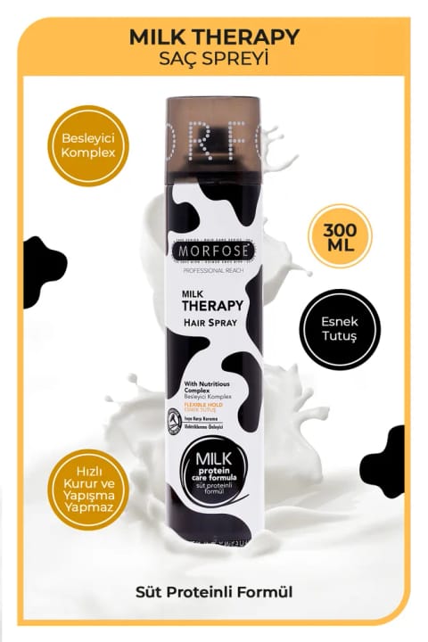 مورفوز Milk Therapy اسپری مو 300 میلیلیتر - اسپری حالتدهنده و مراقبت از مو