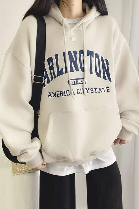 سویشرت اورسایز یونیسکس Arlington چاپی uyguntarz