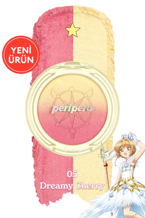 PERIPERA Pure Blushed Custom Cheek 005 Dreamy Cherry