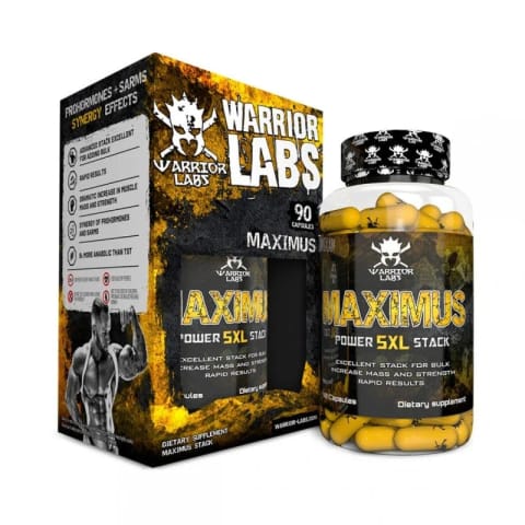 Warrior Labs Maximus Mix Rad140, Sr9009 Stenabolic, Nac, Milk Thistle, Tudca 90 caps